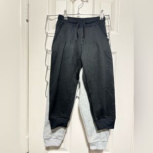 2 Pre-owned Victory toddler boys sweatpants joggers w/ front drawstring/Size: 4T